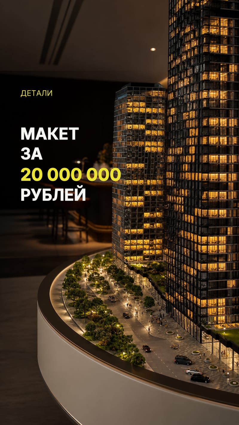 MOD estate — макет комплекса